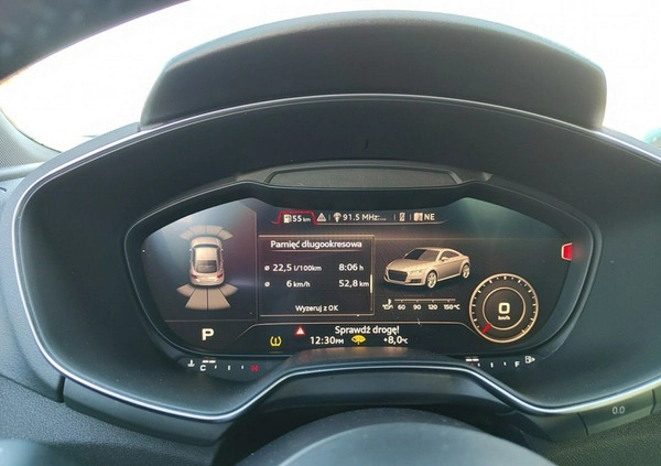 Audi TT cena 109900 przebieg: 73205, rok produkcji 2017 z Jordanów małe 596